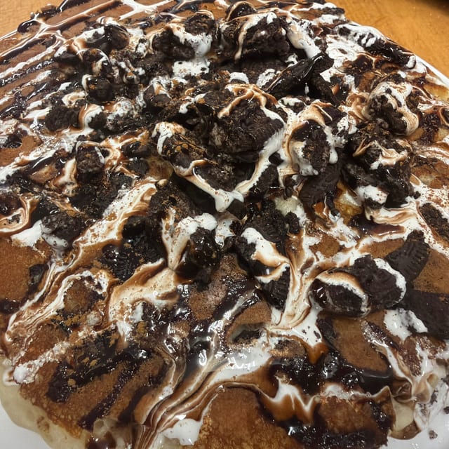 OREO PANCAKES.