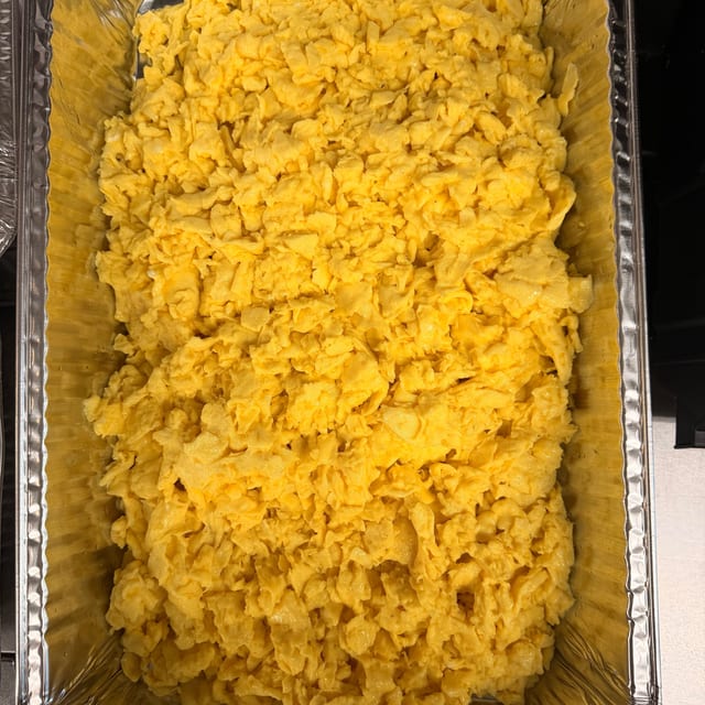 Scrambled Eggs Tray.