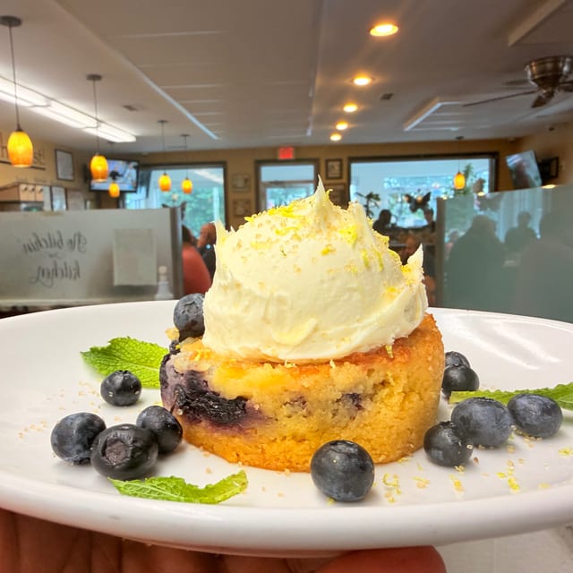 New Blueberry Lemon Cake.