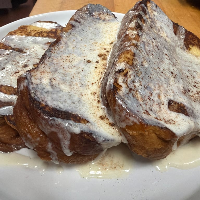 Cinnamon Roll French Toast