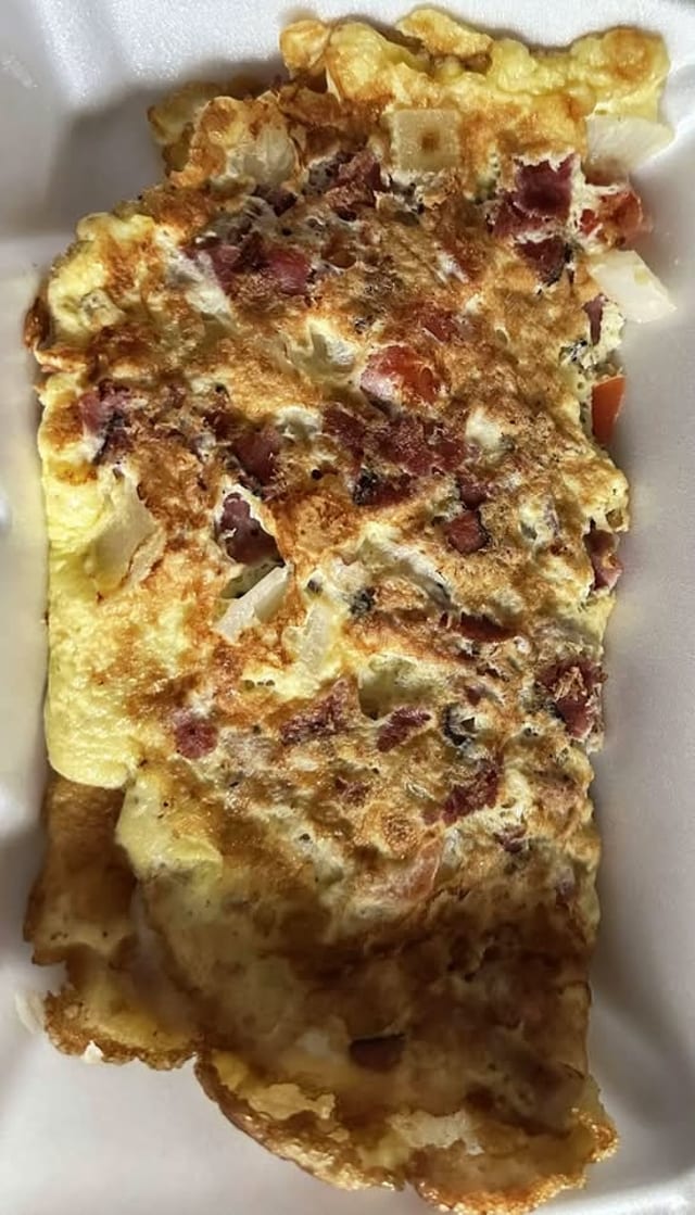 Pastrami Omelet.