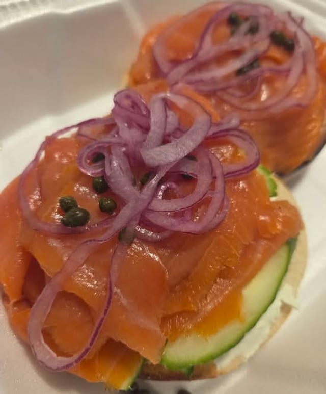 LOX ON BAGEL SPECIAL.
